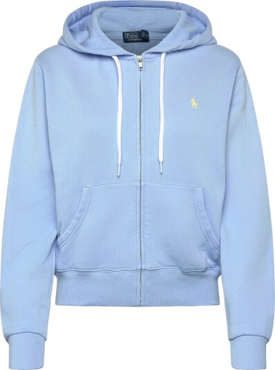 Polo Ralph Lauren Lightweight Fleece Full Zip Hoodie Blue S Polo Ralph Lauren Lightweight Fleece Full Zip Hoodie Blue S