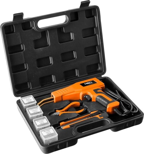NEO Tools Sveisesett 19-158 Plast 50 w, 230 v 200 Stk. Klips