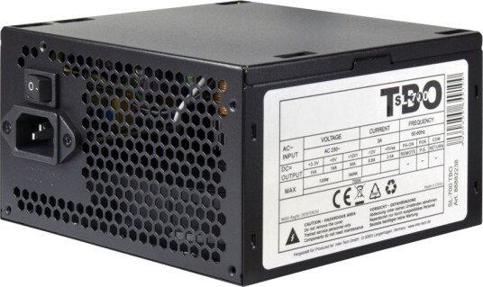 Inter Tech Sl 700 Plus Strømforsyning ATX 700W Sort