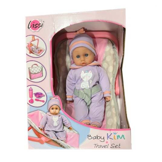 Lissi 35cm Babydukke m/ bilsete