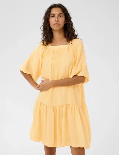 InWear Lylaiw Fest Short Dress Yellow 36