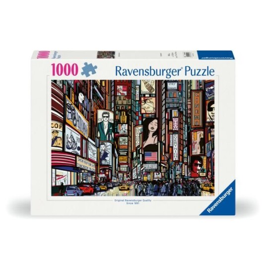 Ravensburger Colourful New York Puslespill 1000 Brikker