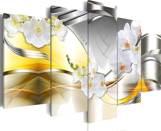 Bilde Flowers Of Future 200x100 Artgeist sp. z o. o.
