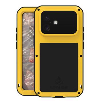 Love Mei iPhone 17 Powerful Hybrid deksel Gul Love Mei iPhone 17 Powerful Hybrid deksel Gul