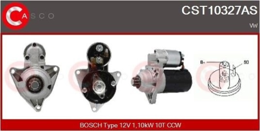 CASCO CST10327AS Starter CASCO CST10327AS Starter