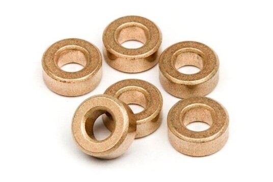 Metallbøssing 3X6X2.5Mm 6 stk.