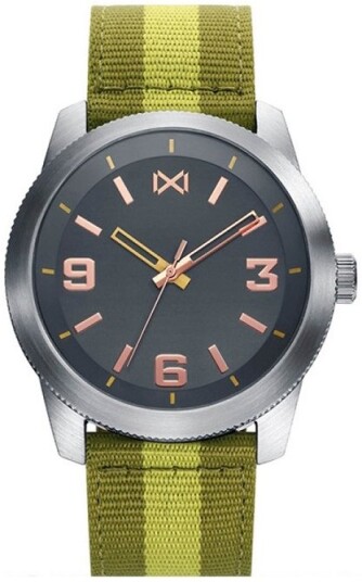 Mark Maddox Herreklokke HC0100 45 Classic Tekstil Ø43 mm