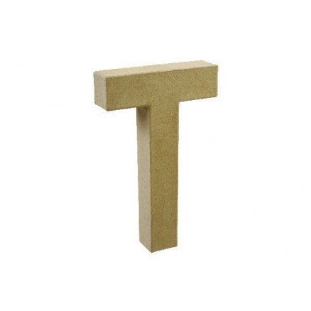 Diverse Pappbokstav T 20x11,5cm 1 stk