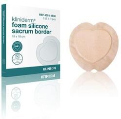 Klinion Wound Care Kliniderm Foam Silikone Border Sacral   18x18cm