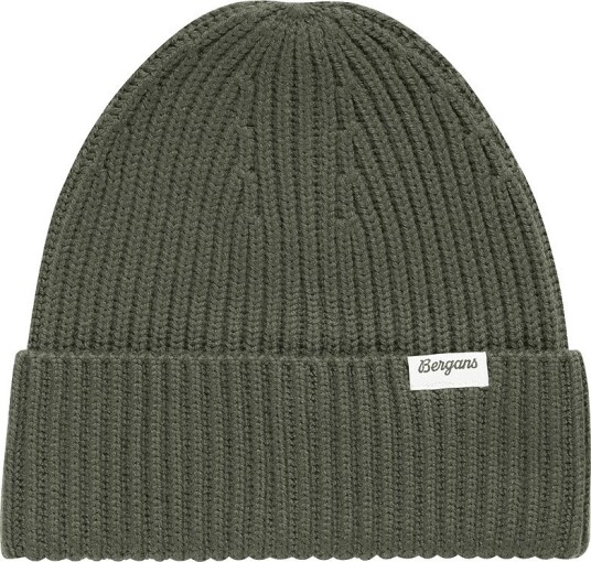 Bergans Of Norway Bergans Nordmarka Merino Beanie Dark Olive Green OneSize Bergans Of Norway Bergans Nordmarka Merino Beanie Dark Olive Green OneSize