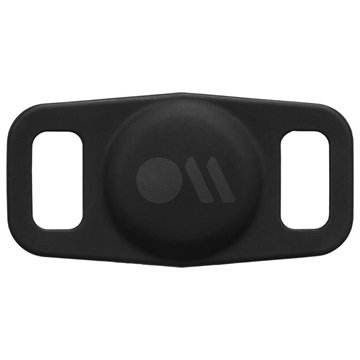 Case-Mate Hundehalsbånd Apple AirTag Silikondeksel Svart