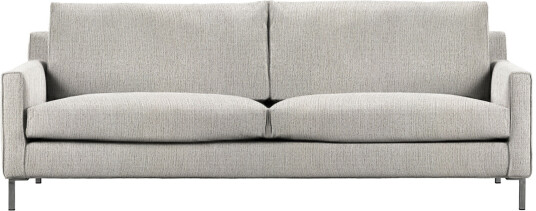 Eilersen - Streamline 3-Sits 220x91 Cm Tyg: Kat. 3 Tangent 37 Sofaer Jens Juul Grå
