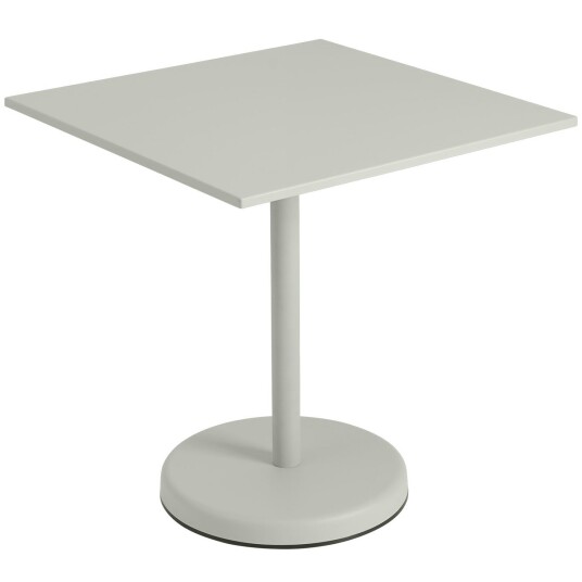 Muuto Muuto Linear Bord Stål 70x70 cm Grå