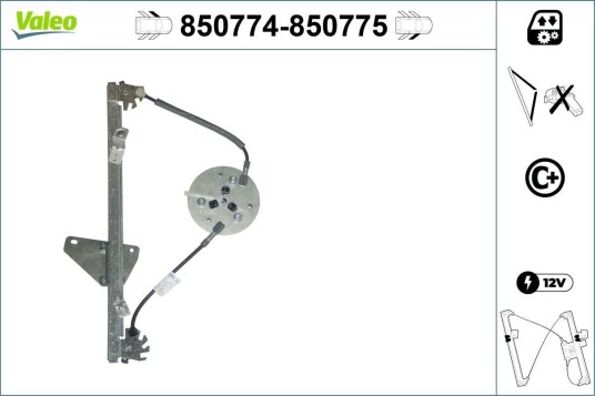 Vindusheis VALEO 850774