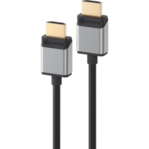 Alogic Super Ultra 8K HDMI-kabel 2.1 - 1m - Romgrå Alogic Super Ultra 8K HDMI-kabel 2.1 - 1m - Romgrå