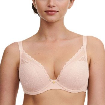 Chantelle BH EasyFeel Norah Chic Plunge T-Shirt Bra Lysrosa G 80 Dame Chantelle BH EasyFeel Norah Chic Plunge T-Shirt Bra Lysrosa G 80 Dame