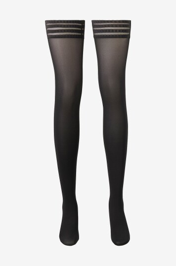 FALKE   Stay up Pure Matt 50 Den   Svart