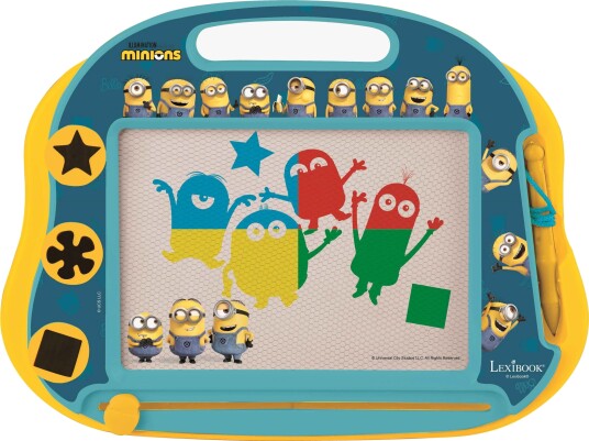 Magic Blackboard Lexibook Minions Gul Blå Magic Blackboard Lexibook Minions Gul Blå