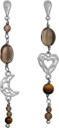 Maanesten Alberte Earrings Øredobber Sølv