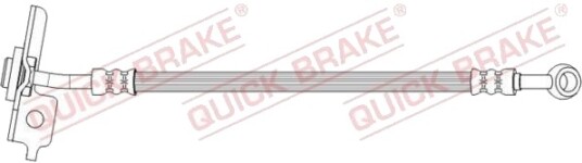 Bremseslange QUICK BRAKE 50.735