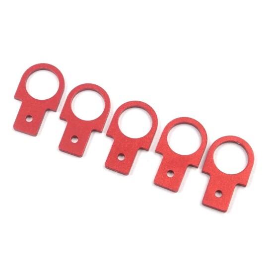 Yeah Racing YA-0621RD 1/10 Scale Accessory Car Tow Hook 5pcs