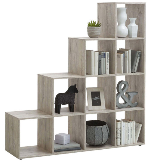 Hylle Meryl 139 cm Trappetrinn Sandeik