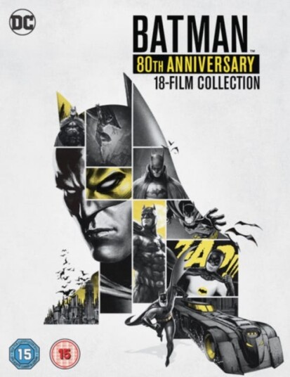 Batman: 80th Anniversary 18Film Collection DVD