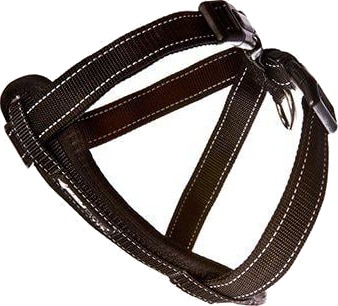 Ezydog Harness Neoprene Black Xl 35-41Kg Walking/Car Harness (605.0322)