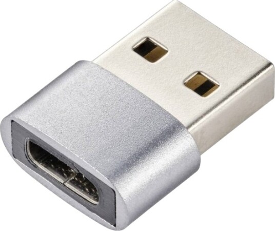 Renkforce Rf-5650992 Usb-A Usb-C Grå