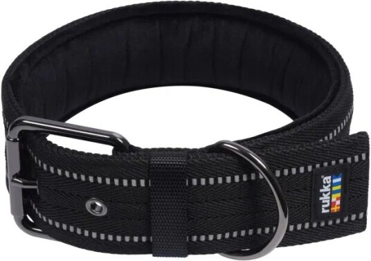Rukka Aramid Pro Hundehalsbånd Sort 40-50 cm