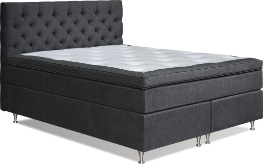 Joluma Kontinentalseng Fast +Flere valg 160x200 cm Svart