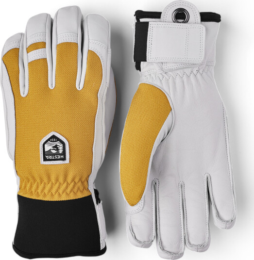 Hestra Army Leather Patrol 5 Finger Mustard 8 Hestra Army Leather Patrol 5 Finger Mustard 8