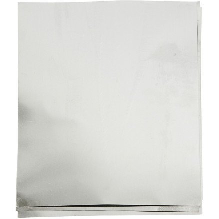 Diverse Pregefolie A5 ark 148x210 mm tykkelse 0,9 mm sølv 10 stk 1 pk