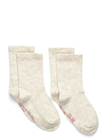 Minymo Perfect Basic Socks (2-Pack) Beige 27\30 Minymo Perfect Basic Socks (2-Pack) Beige 27\30