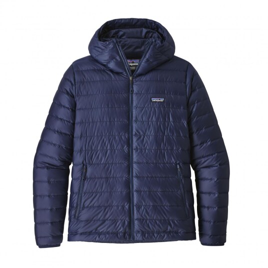 Patagonia M Down Sweater Hoody Herre, CNY Classic Navy, L