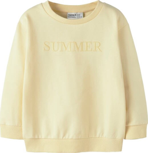 Name It Nmmhendri Ls Nreg Sweat Unb Cream 104