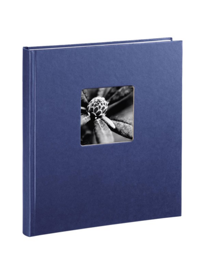 Hama "Fine Art" Bookbound Album 29 x 32 cm 50 White Pages blue