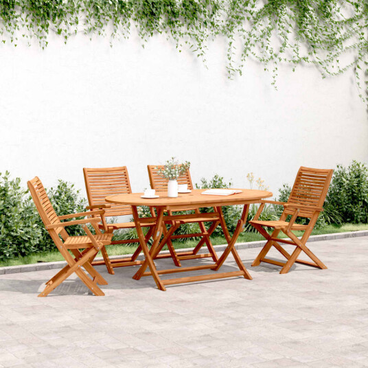 Sammenleggbare hagestoler 4 stk 57x66x95 cm heltre akasie 3214474 Sammenleggbare hagestoler 4 stk 57x66x95 cm heltre akasie 3214474