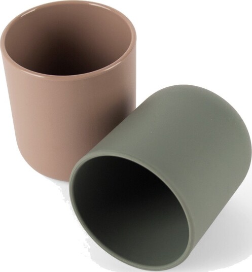 Dantoy Tiny Barnekopper Grågrønn/Gråbrun 2-Pk