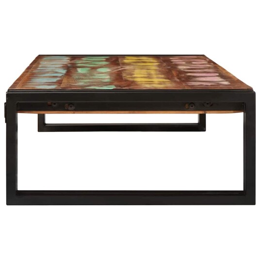  Badehylle med hylle 120 x 50 x 23 cm Massiv mango tre jern
