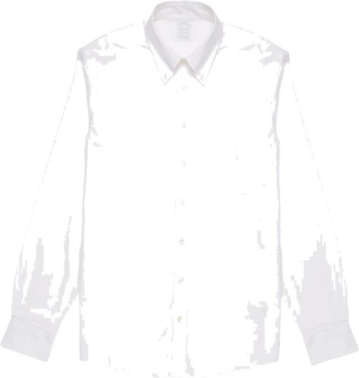 Brooks Brothers Herre Skjorter Hvit XL,