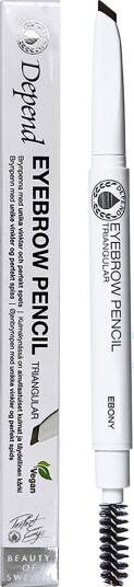 Depend Perfect Eye Eyebrow Pencil Triagular Ebony
