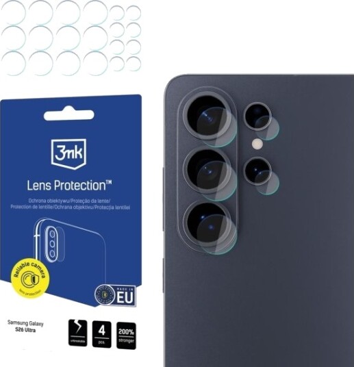 3Mk Lens Protection Hybrid Glass For Kamerabeskytter Til Samsung Galaxy S26 Ultra