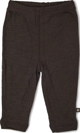 Smallstuff Legging Brown Drop Needle Merino Wool BROWN 86