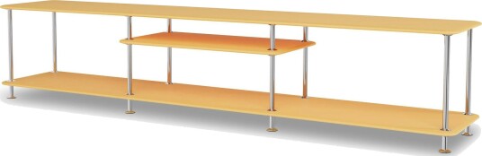 Free Shelf 111010 Acacia / Chrome