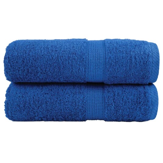 Premium vaskehåndklær SOLUND 2 stk blå 30x30 cm 600 g/m²