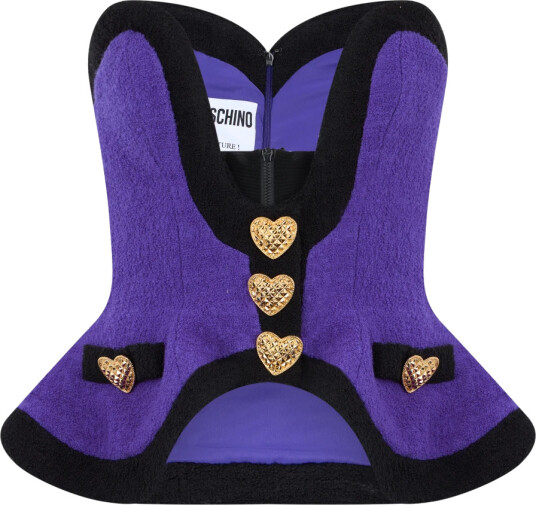 Moschino Dame Topper Lilla M, Moschino Dame Topper Lilla M,