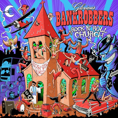 Glorious Bankrobbers Rock'n'roll Church LP/Vinyl Glorious Bankrobbers Rock'n'roll Church LP/Vinyl
