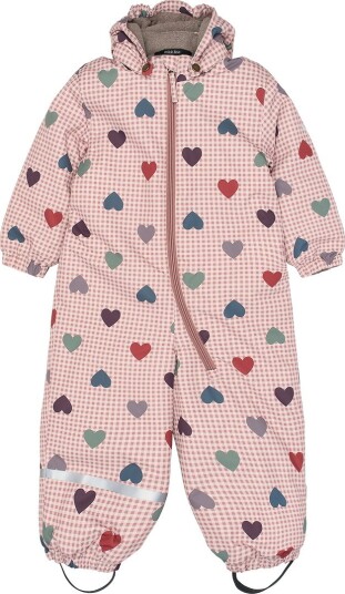 Mikk line Snow Suit Aop Pink 110