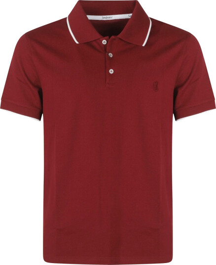 Saint Laurent Herre Topper Rød M,